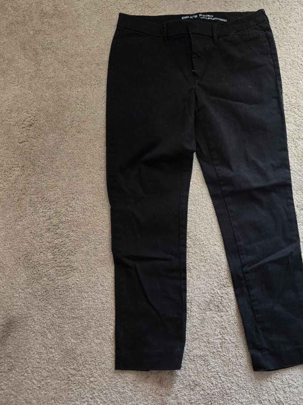 Khakis by Gap Size 6 Black Pants